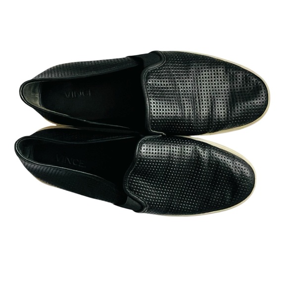 Vince Black Slip-On Shoes - Picture 2 of 4
